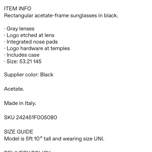 Brand New Gucci Marmont GG0811S Black Sunglasses $450 - Picture 9 of 9